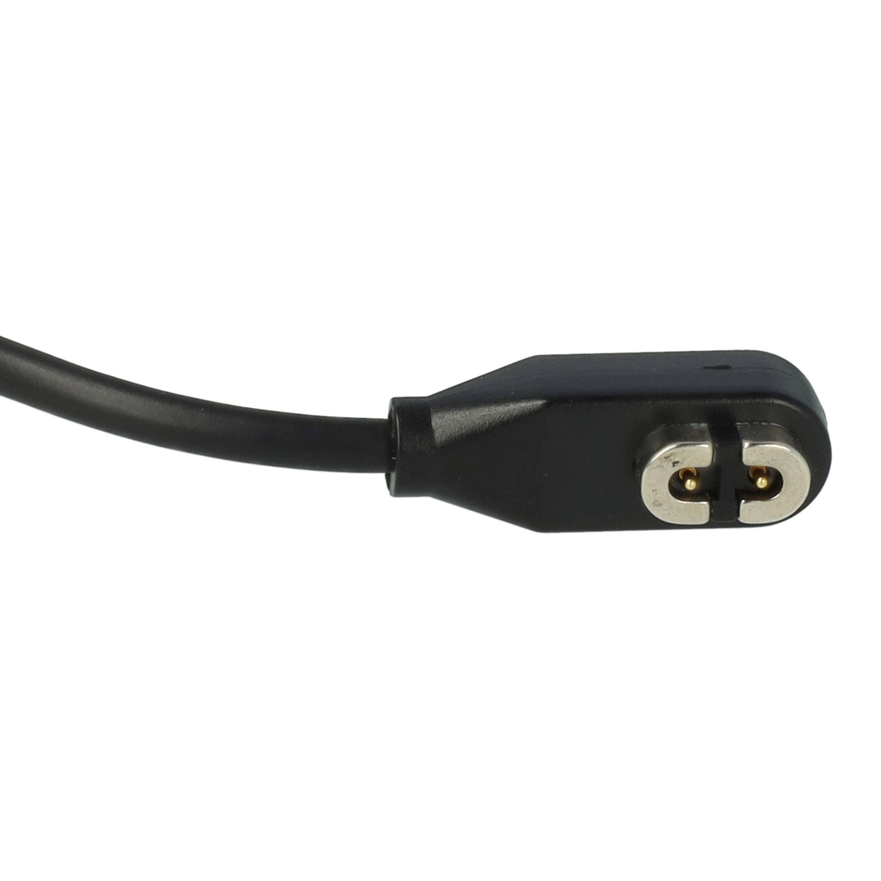vhbw Ladekabel kompatibel mit Aftershokz OpenRun Pro AS810 Kopfhörer - Kabel, 100 cm Schwarz
