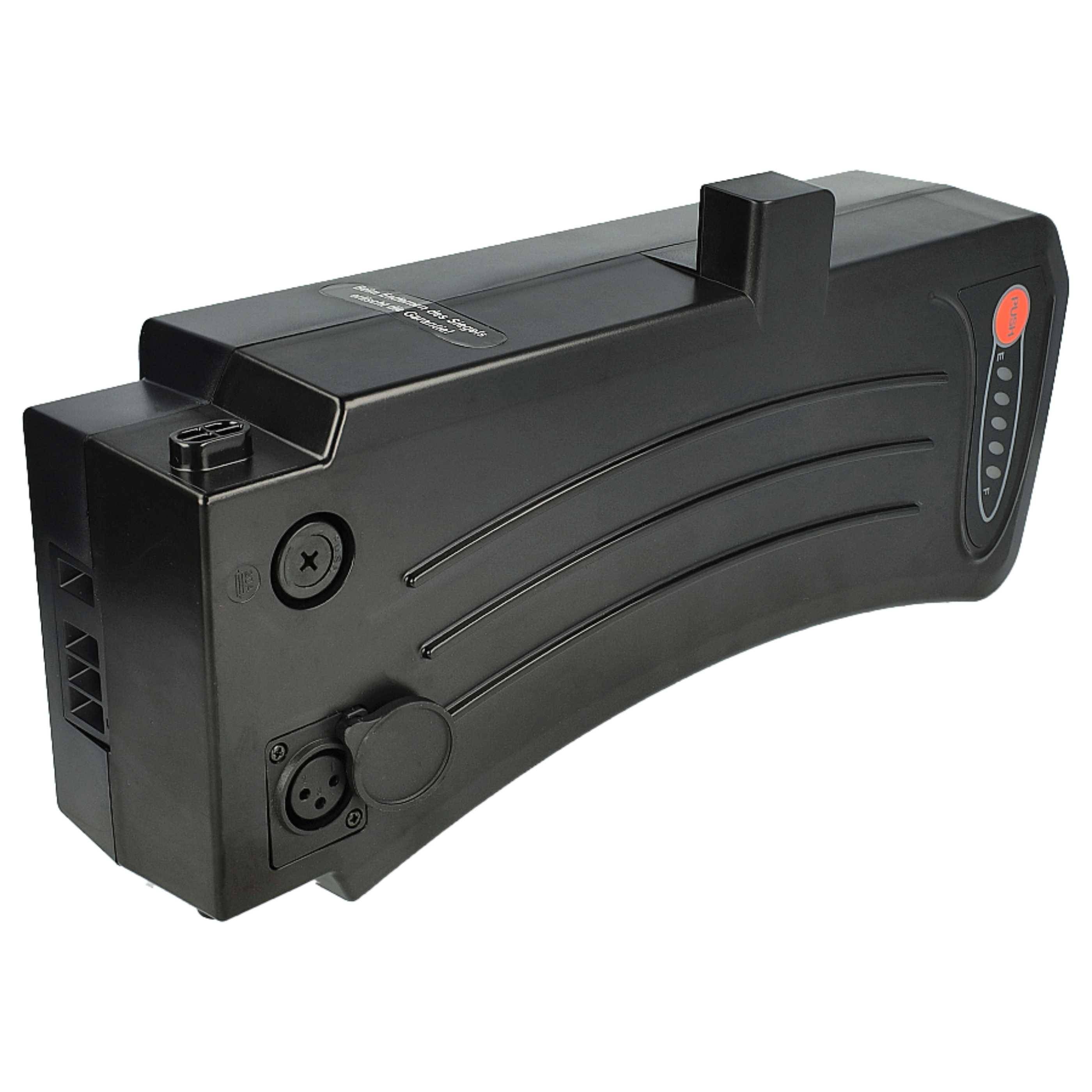 vhbw Akku Ersatz für Samsung SDI Side-Click 24V, SDI-2511A für E-Bike (10,4 Ah, 24 V, Li-Ion) - Schwarz