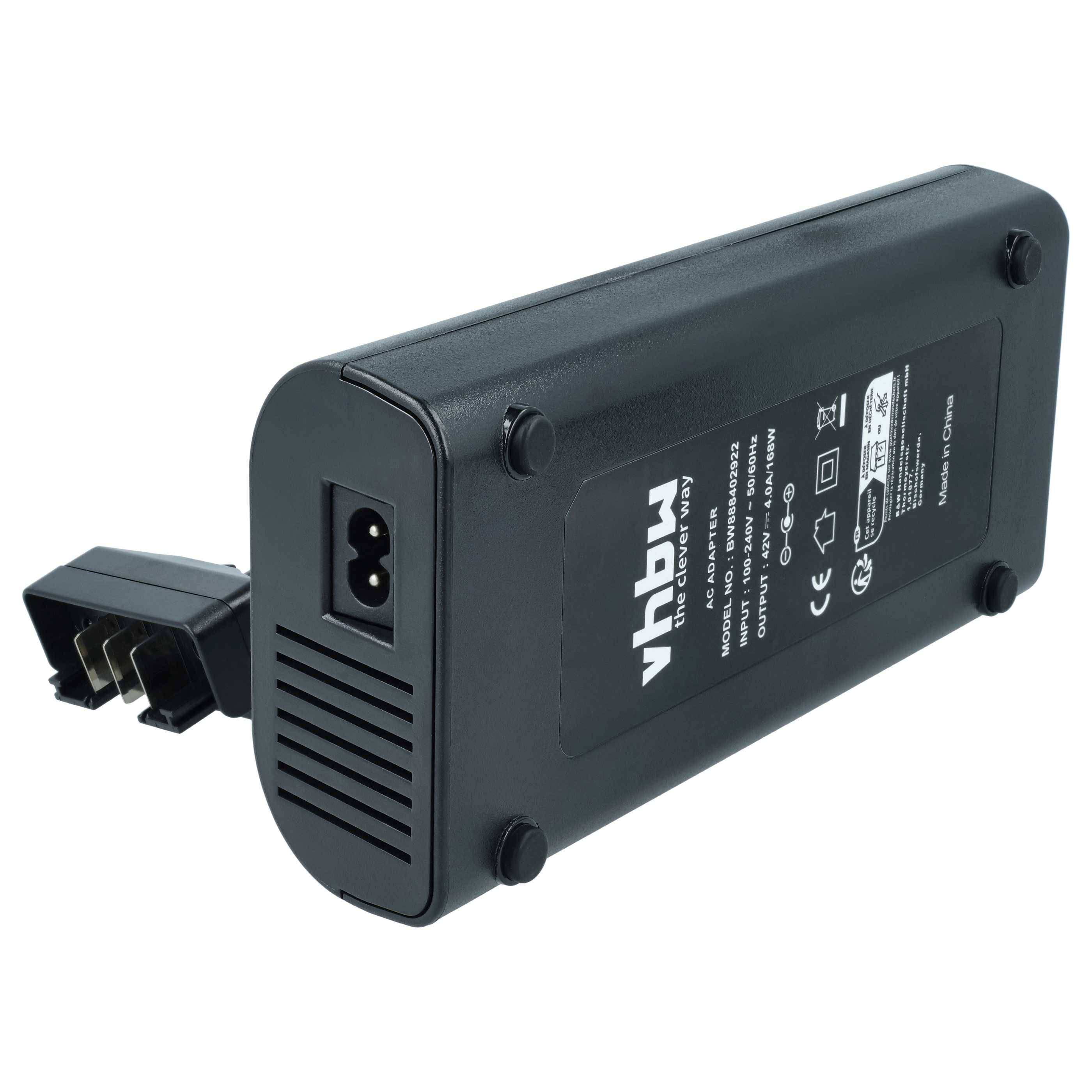 vhbw Ladegerät kompatibel mit Bosch 0 275 007 500, 0 275 007 501, 0 275 007 503, 0.275.007.507 Fahrradakkus, E-Bike, Elektrofahrrad - Für Akkus