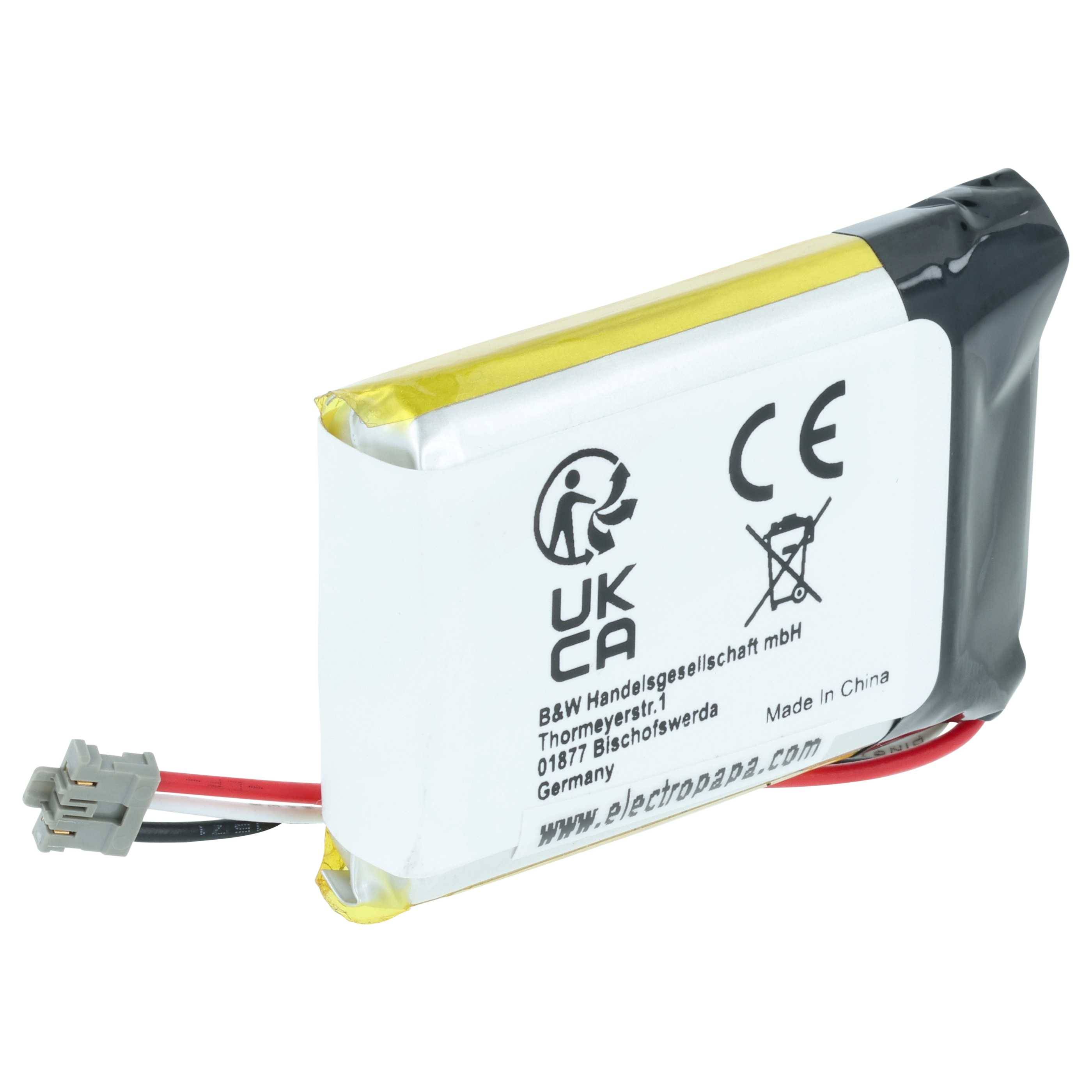 vhbw Akku kompatibel mit Garmin inReach Mini 2 Satelliten-Kommunikationsgerät (950 mAh, 3,7 V, Li-Ion)