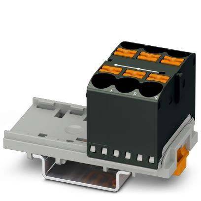 Phoenix Contact Verteilerblock PTFIX 6X10/S-NS35 BK