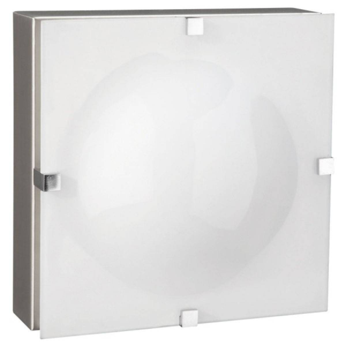 Massive LED Aussenleuchte Inox mit 7,5W PowerLED EEK A 2700K warmweiß Edelstahl