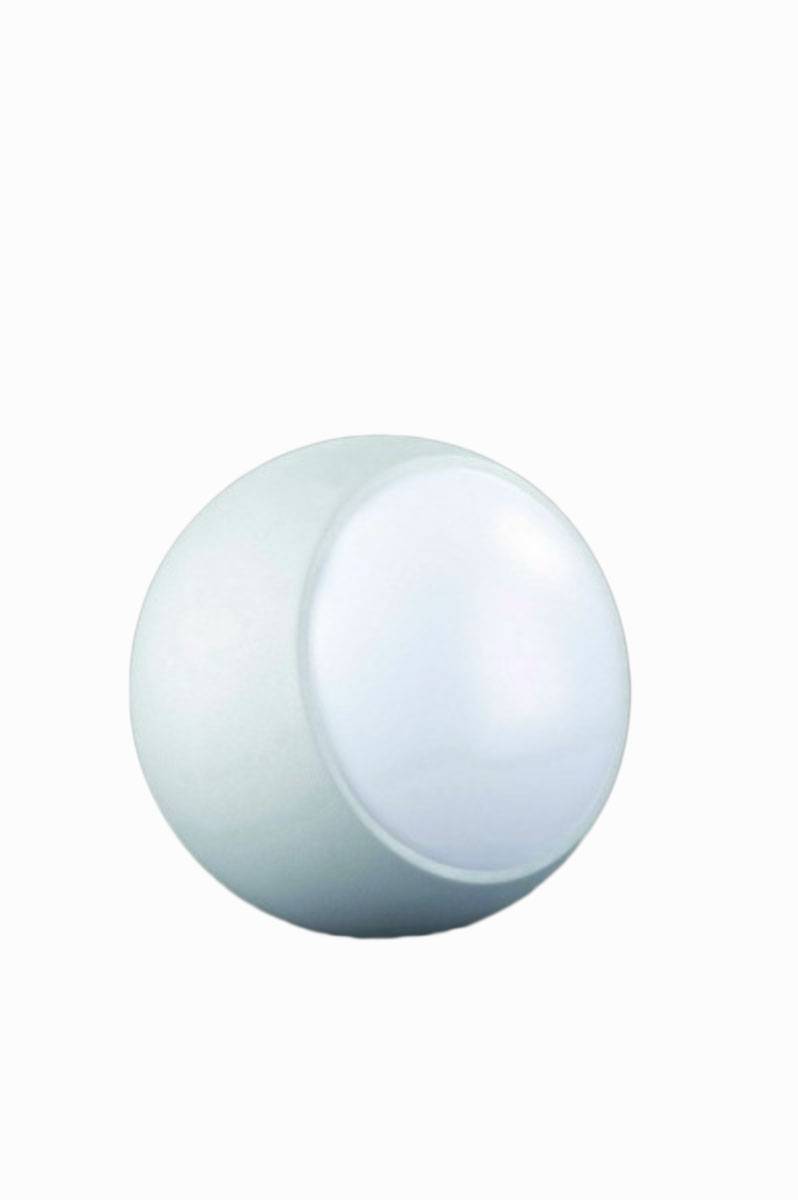 Wand-Außenleuchte Sevilla Grau 1x E27 IP44 Bodenleuchte Kugel Ø 215mm