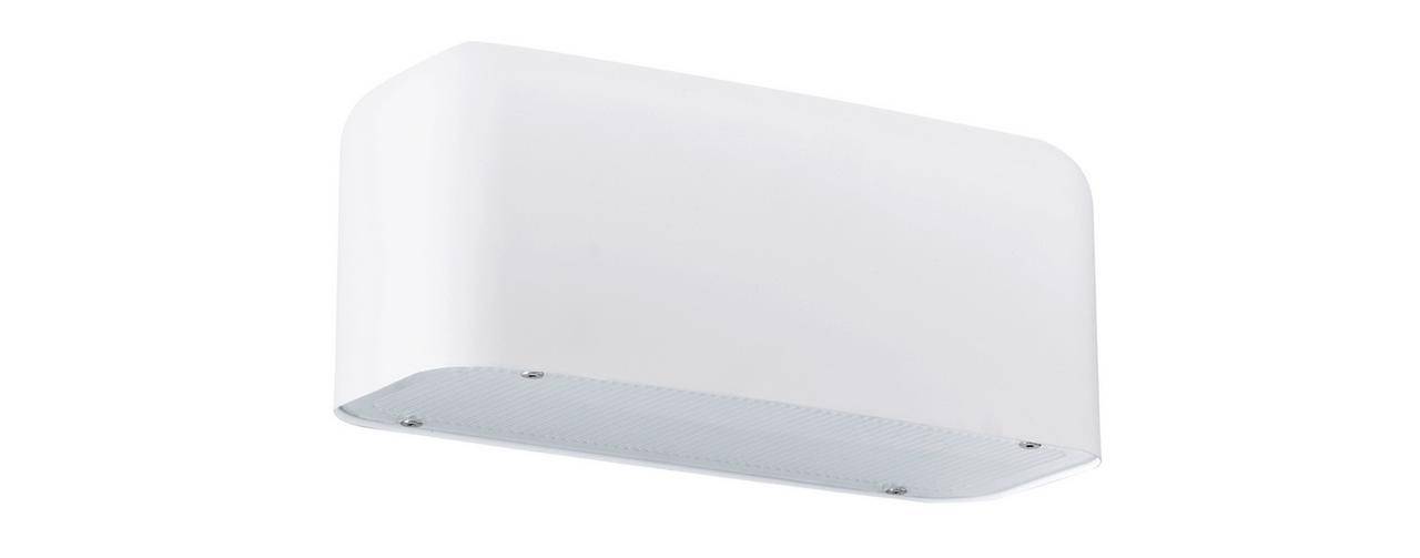 Eglo Avesia Wandaußenleuchte LED 2,5W/230V Aluminium Kunststoff Weiß 26x11,5cm