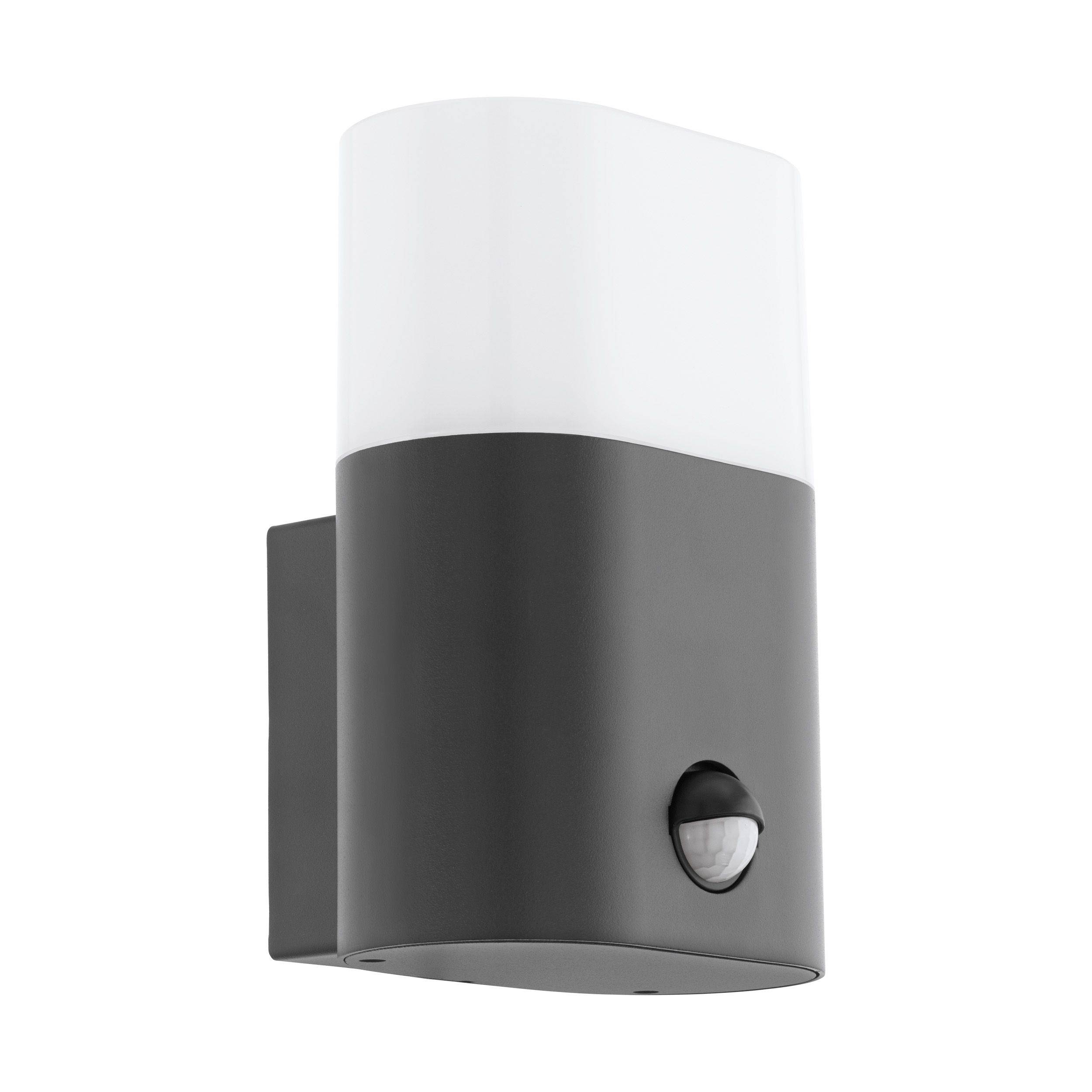 Eglo LED Wandaussenleuchte mit Bewegungsmelder Anthrazit 1250lm