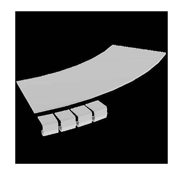 Unex Abdeckung Bogen 45 Grad 67215-04