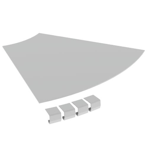 Unex Abdeckung Bogen 45 Grad 67514-04