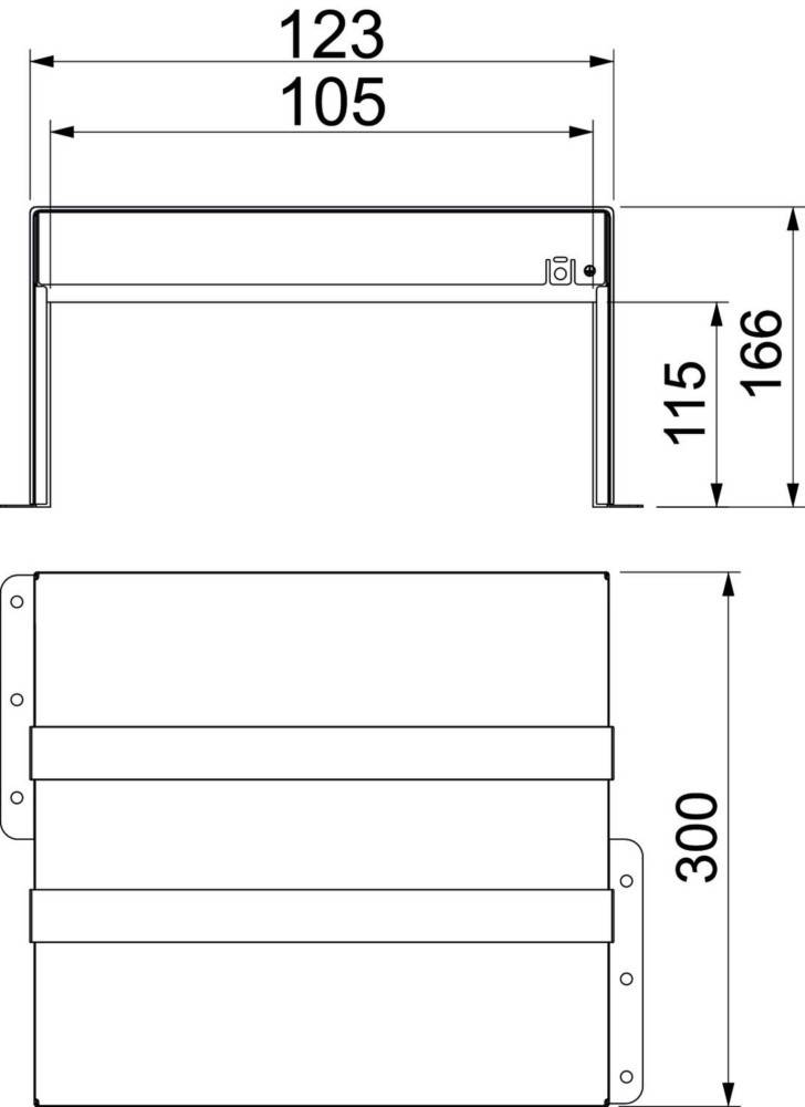 OBO Bettermann Brandschutzbox PMB 110-3 A2