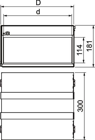 OBO Bettermann Brandschutzbox PMB 110-4 A2