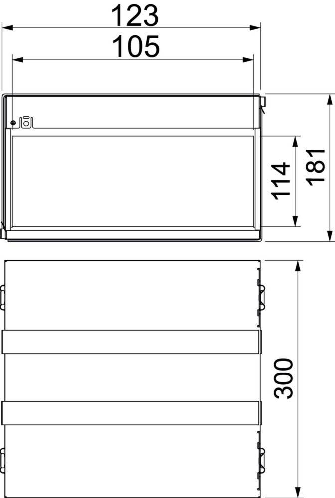 OBO Bettermann Brandschutzbox PMB 110-4 A2