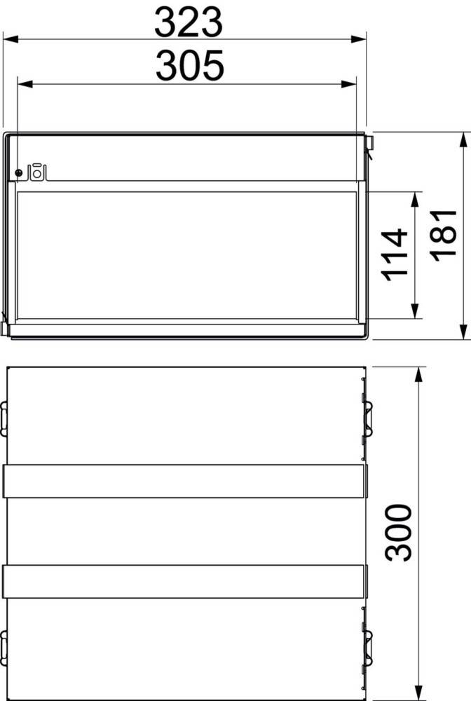OBO Bettermann Brandschutzbox PMB 130-4 A2