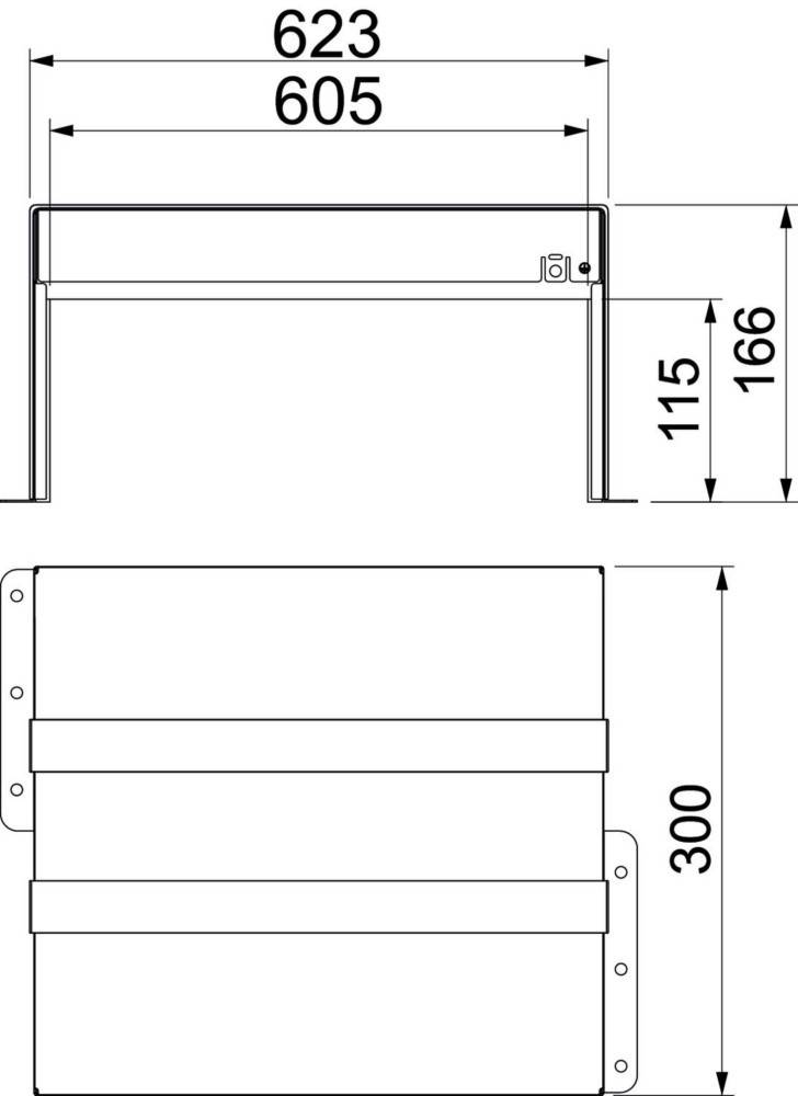 OBO Bettermann Brandschutzbox PMB 160-3 A2