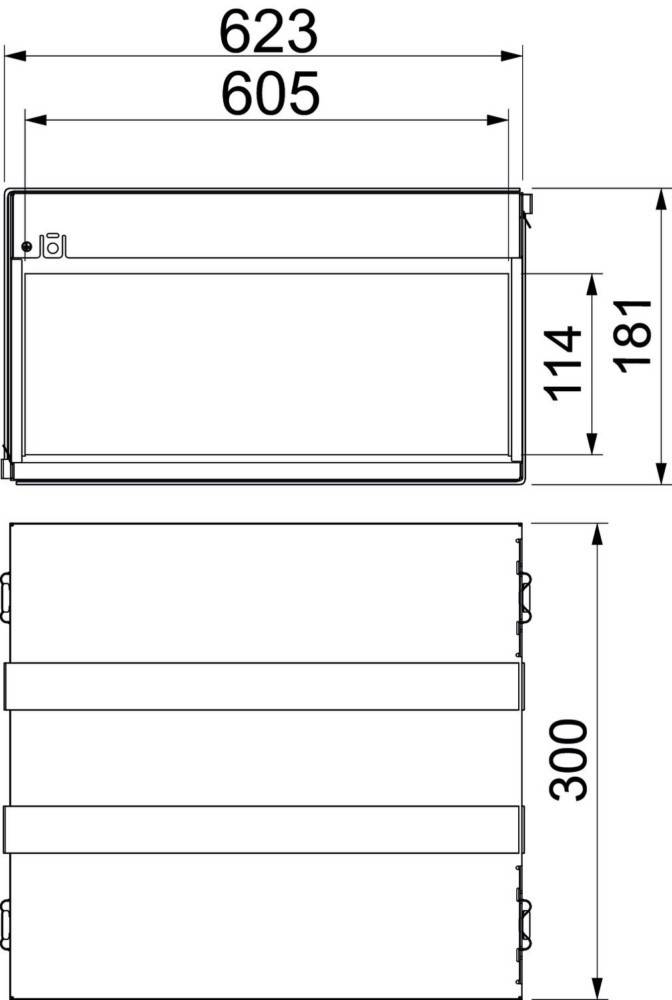 OBO Bettermann Brandschutzbox PMB 160-4 A2
