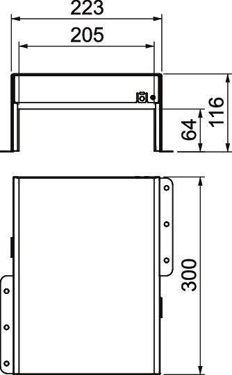 OBO Bettermann Brandschutzbox PMB 620-3 A2