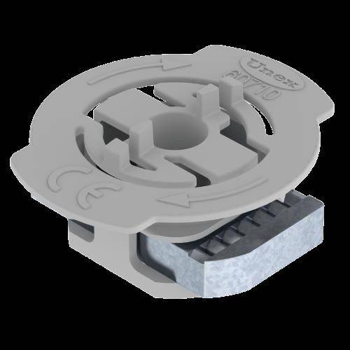 Unex Gleitmutter mit Feder 60710-C6