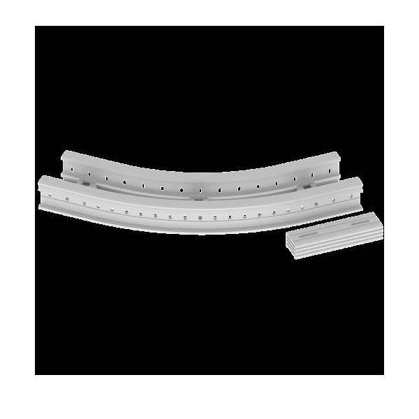 Unex Flachbogen 45 Grad 67217-04