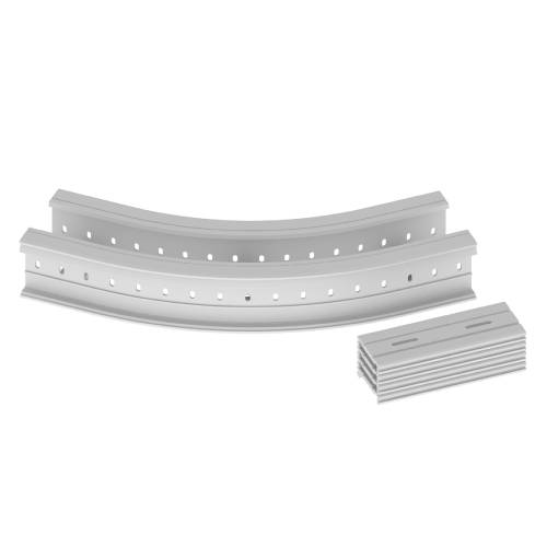 Unex Flachbogen 45 Grad 67237-04