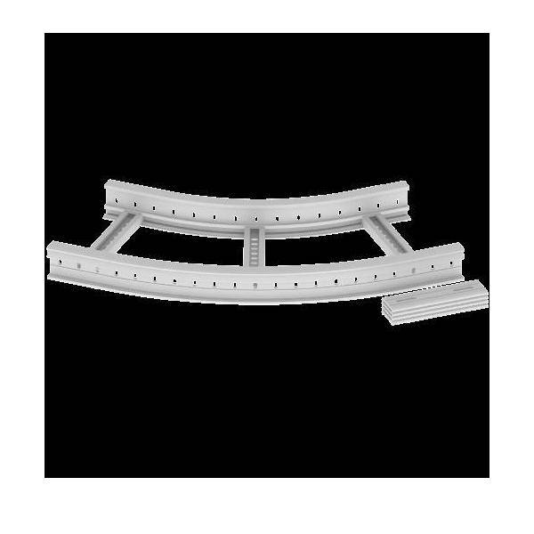 Unex Flachbogen 45 Grad 67417-04