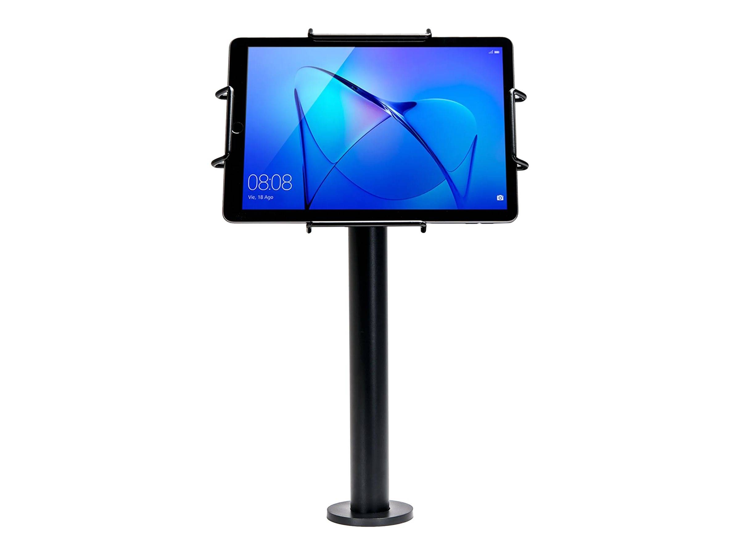 STAR MICRONICS - Star mUNITE 18 MOUNT BLK - Aufstellung - Modern, Space-Saving - für Tablett - Stahl - Schwarz - Bildsch