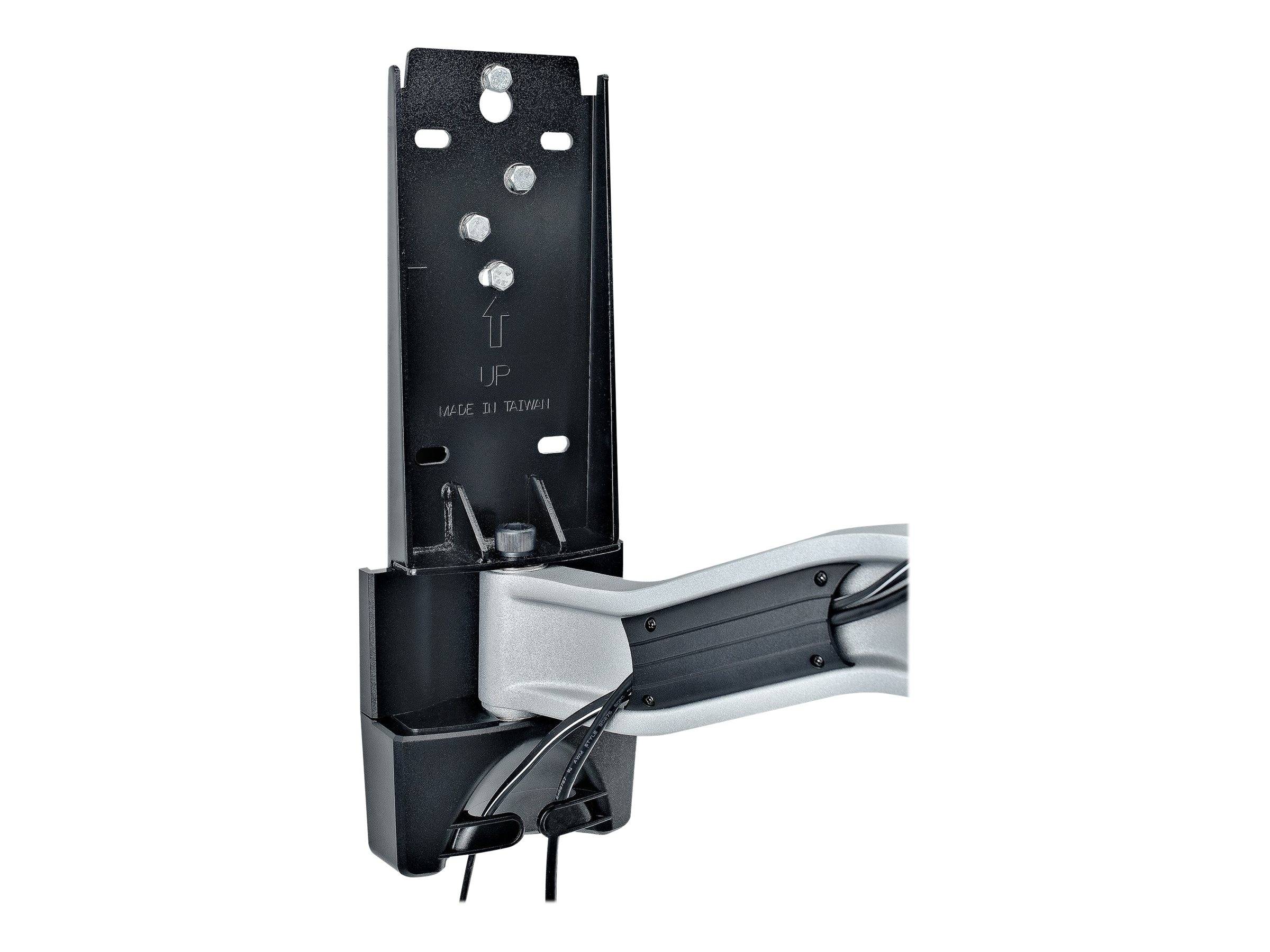 StarTech.com Articulating TV Wall Mount, VESA Wall Mount Supports 65 inch/99lb/Flat/Curved TVs, Retractable Low Profile Wall Mount TV Bracket