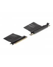 Delock Riser Karte PCI Express x16 Stecker zu Slot 90° gewinkelt mit Kabel 60