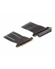 Delock Riser Karte PCI Express x8 Stecker zu Slot mit Kabel 60 cm