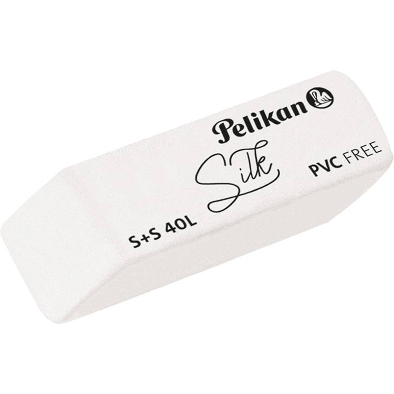 Pelikan Kunststoff-Radierer S+S 40L, weiß