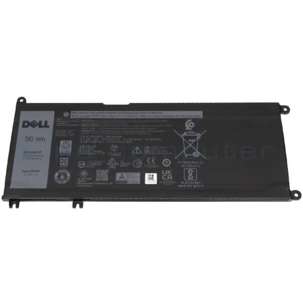 Akku für Dell 33YDH Li-Ion 15,2 Volt 3400 mAh schwarz