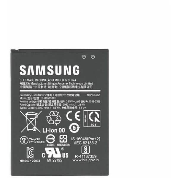 Akku für Samsung EB-BG525BBE Li-Ion 3,85 Volt 3000 mAh schwarz