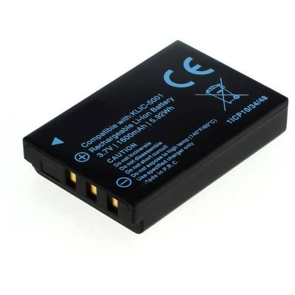 Akku für Sanyo Xacti VPC-WH1 Li-Ion 3,7 Volt 1400 mAh schwarz