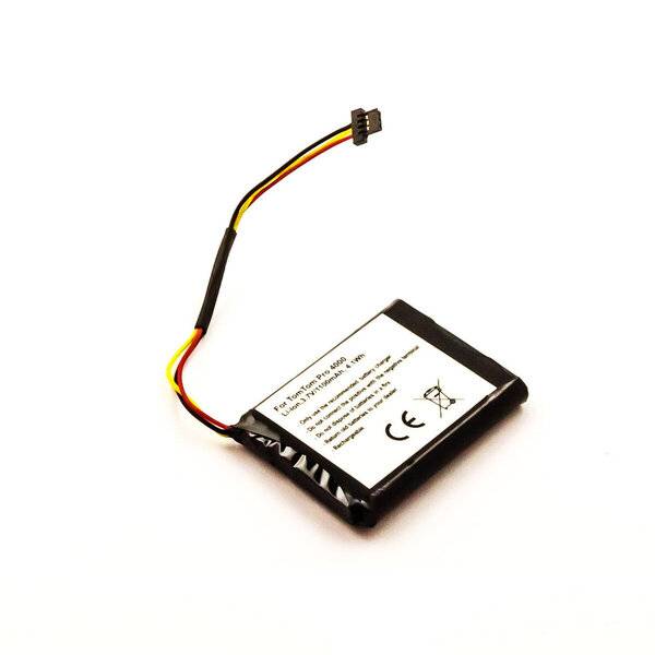 Akku für Tomtom ICP653443M Li-Ion 3,7 Volt 1100 mAh schwarz