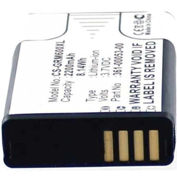 Akku für Garmin Montana 650 Li-Ion 3,7 Volt 2200 mAh schwarz