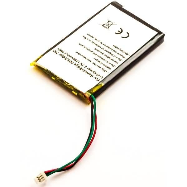 Akku für Garmin nüvi 1340T Pro Li-Pol 3,7 Volt 1250 mAh schwarz