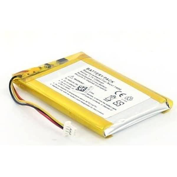 Akku für Garmin nüvi 1490T Li-Pol 3,7 Volt 1200 mAh schwarz