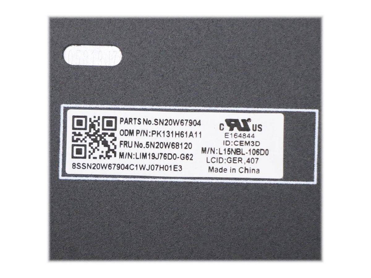 LENOVO - Chicony - Ersatztastatur Notebook - mit Trackpoint, UltraNav