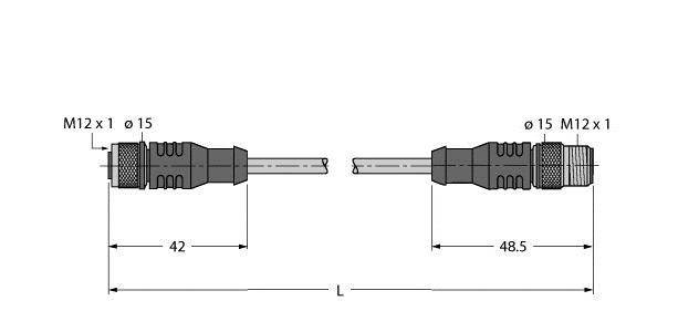 Turck RFID-Leitung RK4.5T-0.3 #7030330