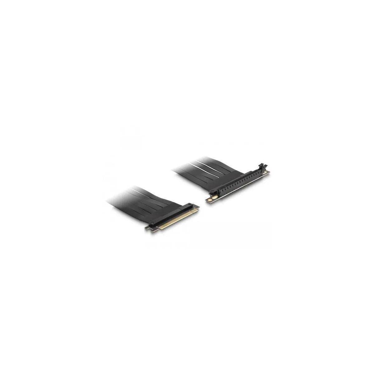 88027 - Riser Karte PCI Express x16 Stecker zu x16 Slot 90° gewinkelt mit Kabel 30 cm