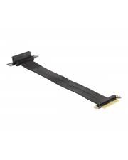 Delock Riser Card - 0,3 m - PCI-Express - Schwarz