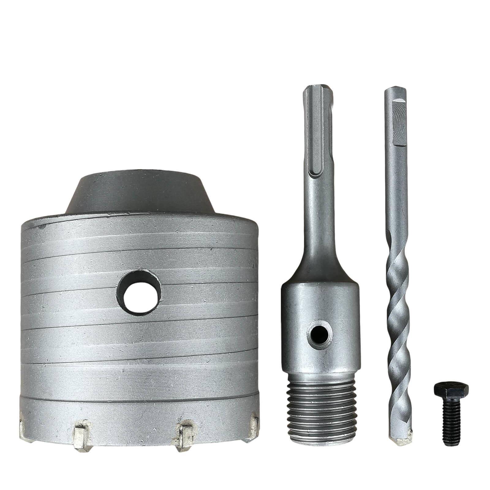 68 mm Hartmetall-Hohlbohrkrone inkl. SDS Aufnahmeschaft