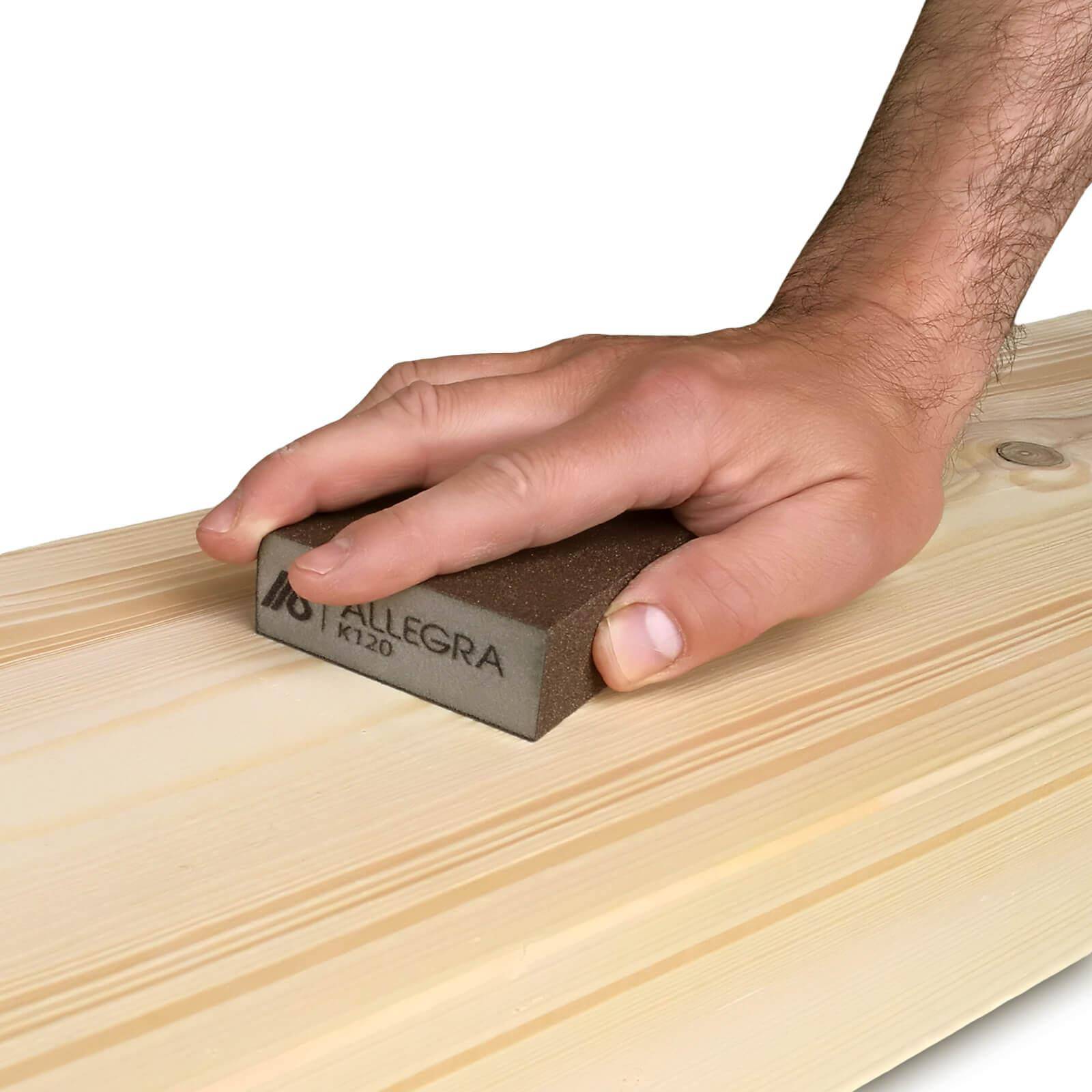 Schleifschwamm-Set 3x3 I Körnung K60 K120 K220