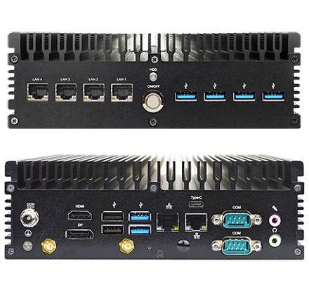 Jetway HBJC38AZ02-2LU (Intel i5-1145G7E) [12-24V DC, 6x LAN]