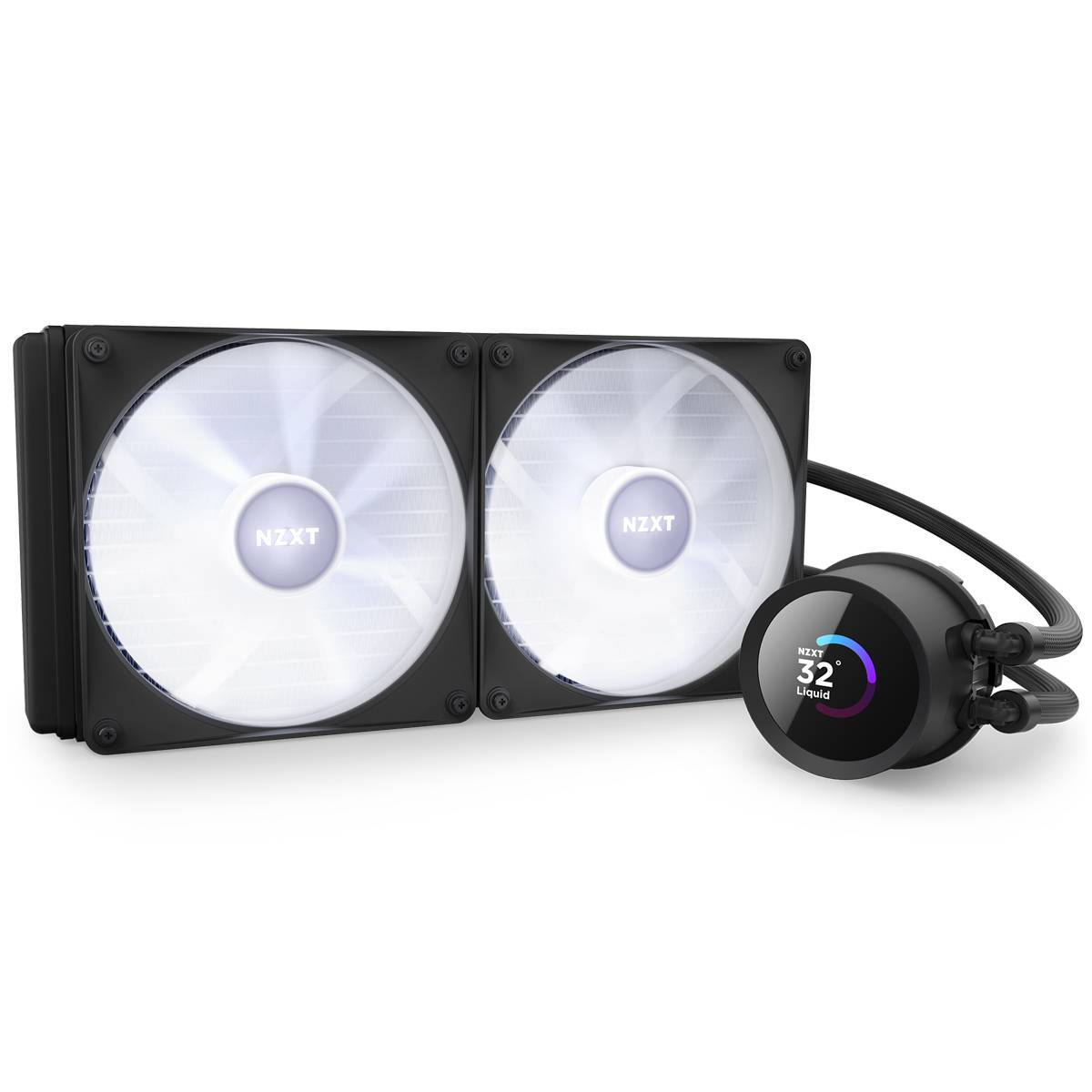 Prozessorkühlsystem Kraken 240 - Schwarz - 1700/AM5 - 140mm - LCD-Display