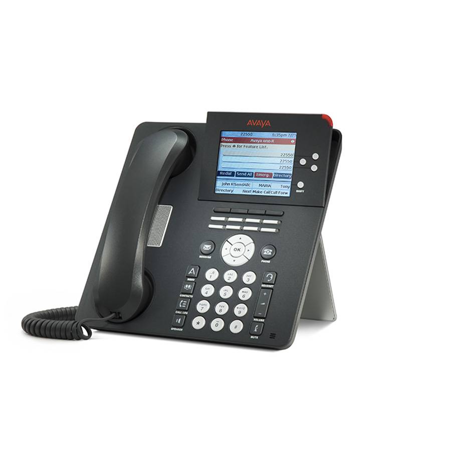 AVAYA 9650C - VoIP Deskphone (Farbdisplay | H.323) - in grau