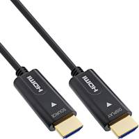 INLINE - HDMI AOC Kabel - High Speed HDMI mit Ethernet 4K/60Hz Stecker/Stecker 40m