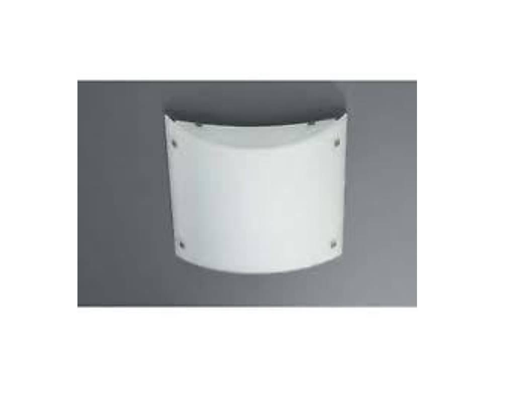 Massive Wand-/Deckenleuchte Alegria 1x R7s Glas Rechteckig Leuchtmittel inklusiv