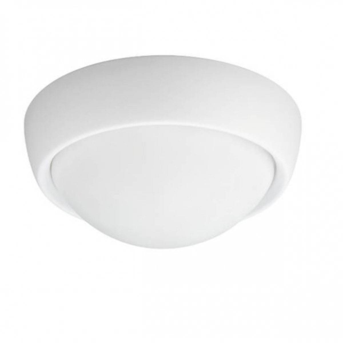 Badezimmerleuchte Deckenleuchte Weiss IP21 Ø 28,7cm Glas LED Tauglich