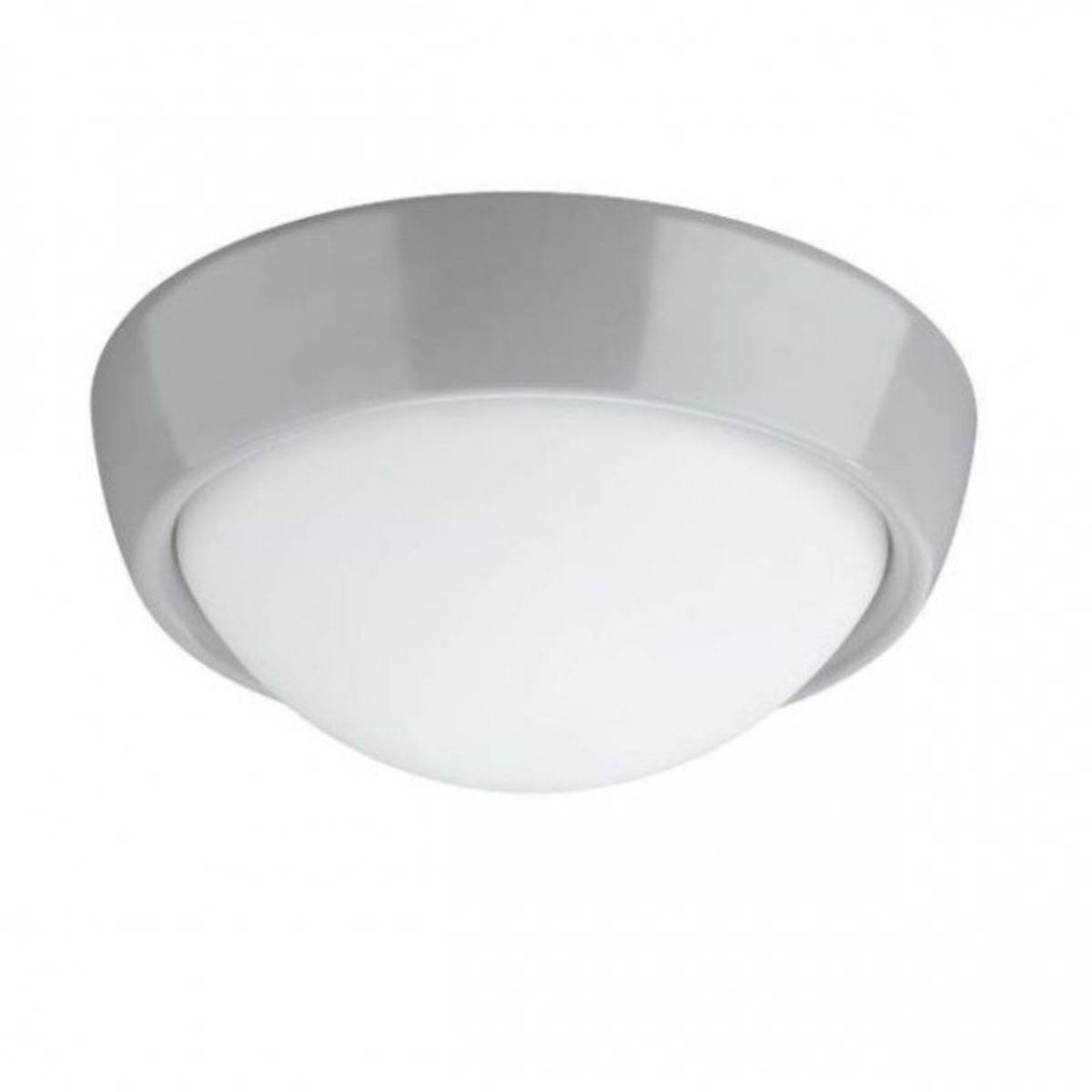 Badezimmerleuchte Wandleuchte Deckenleuchte Badleuchte Anouk E27 IP44 Glas Grau