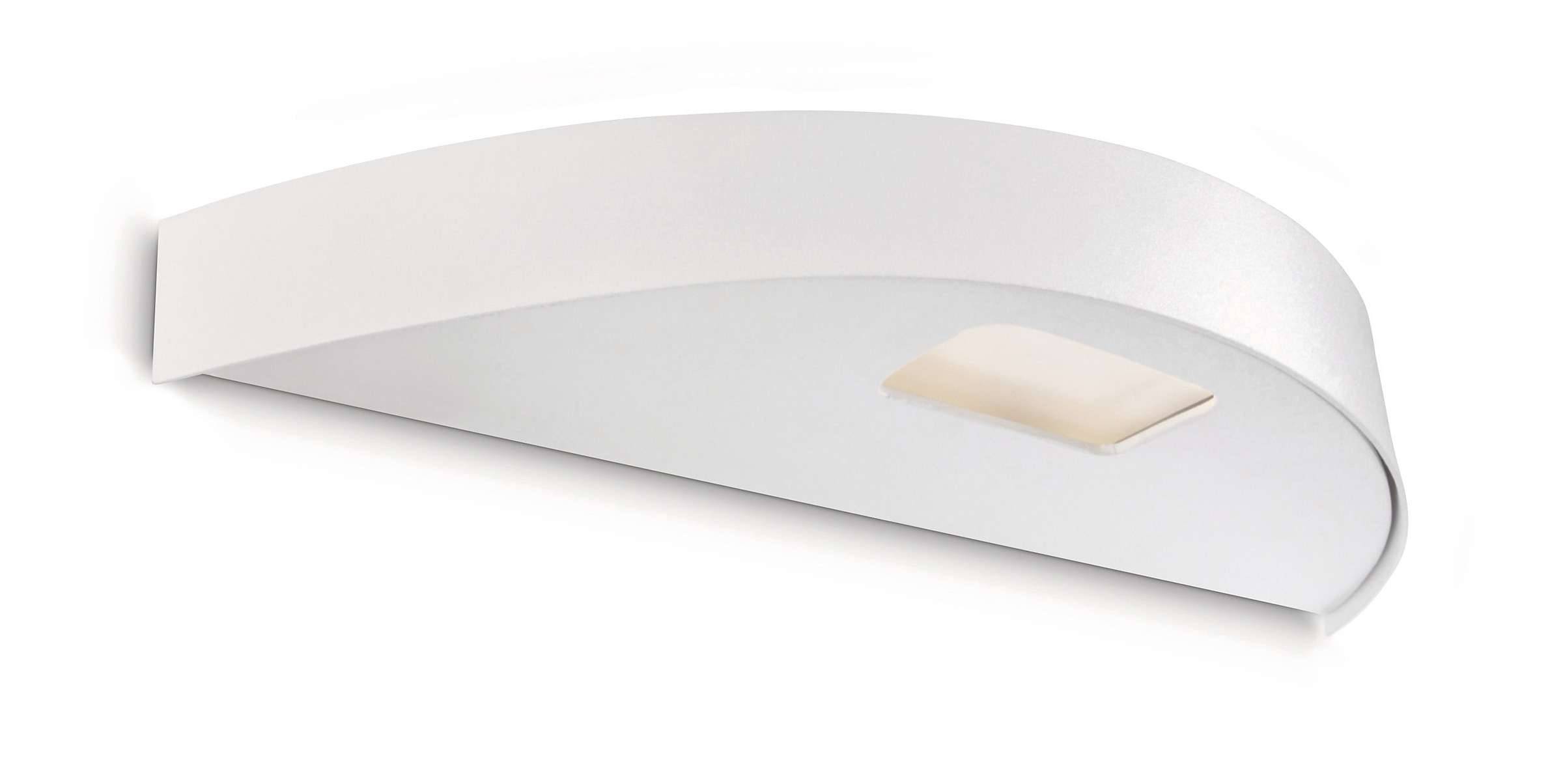 LED Wandleuchte Weiss 2 Flammig Up&Down Metall 2700K