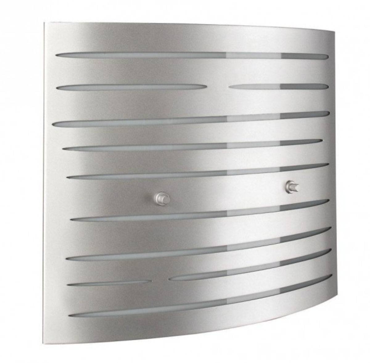 Wandleuchte Wandlampe Silber Metall LED tauglich