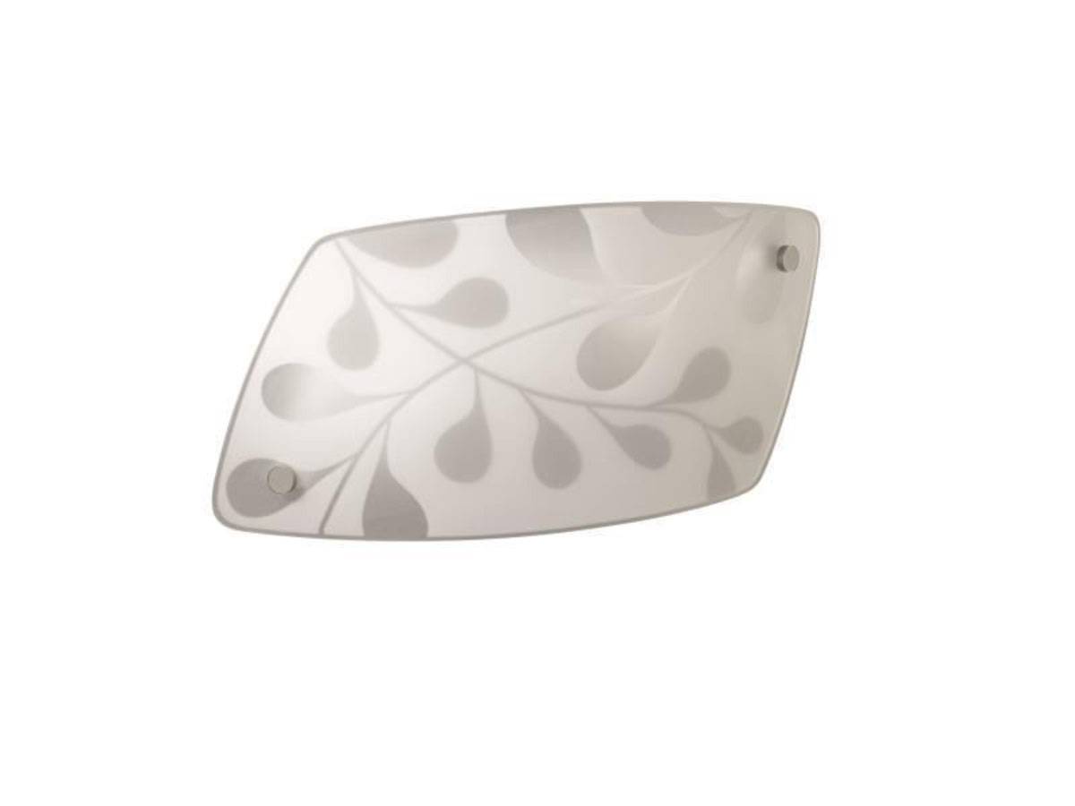 Massive Wandleuchte Lise 1x E27 ohne Leuchtmittel Blätter Wandlampe